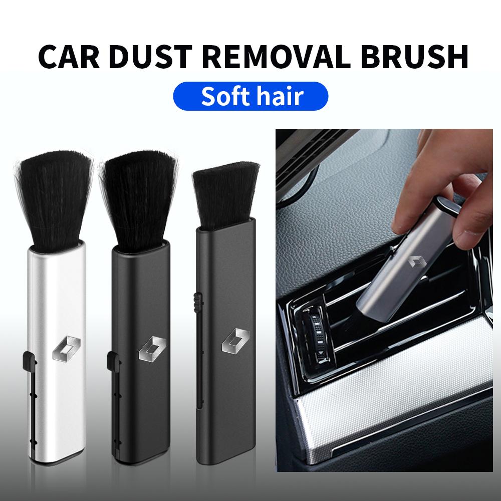 Retractable Car Interior Soft Cleaning Brush Cleaning Crevices Tools For Renault Talisman Clio 4 Megane 2 Fluence Kangoo Captur A3