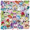 50 Cartoon Frog Fairy Graffiti Stickers Decorate Guitar Notebook Suitcase DIY Waterproof
