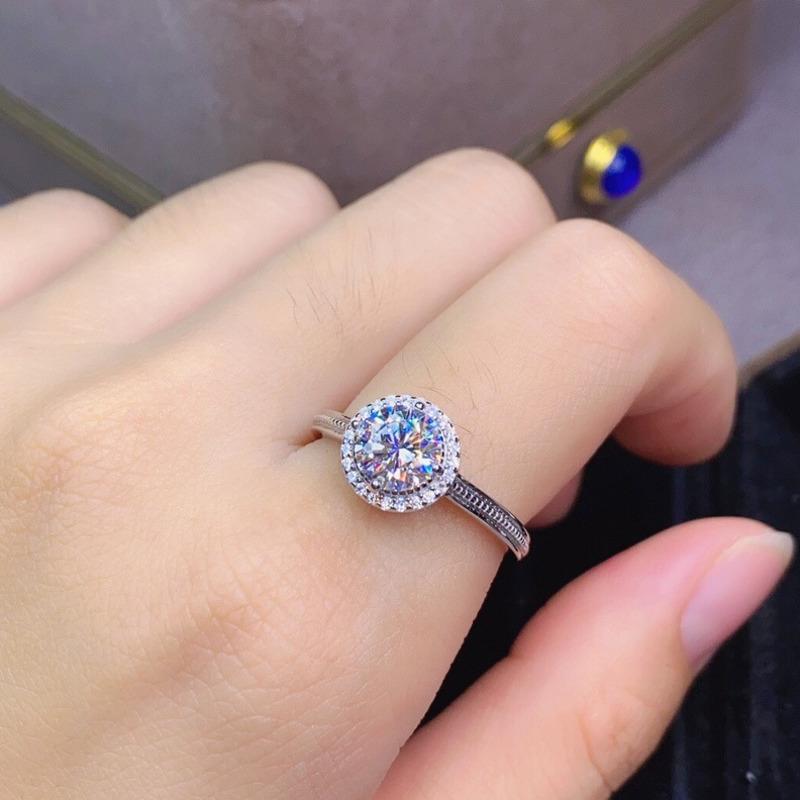 BELLA BOX Круглые белые формы темпераментные винтажные кольца для женщин с цирконом для помолвки и ювелирных украшений в подарок