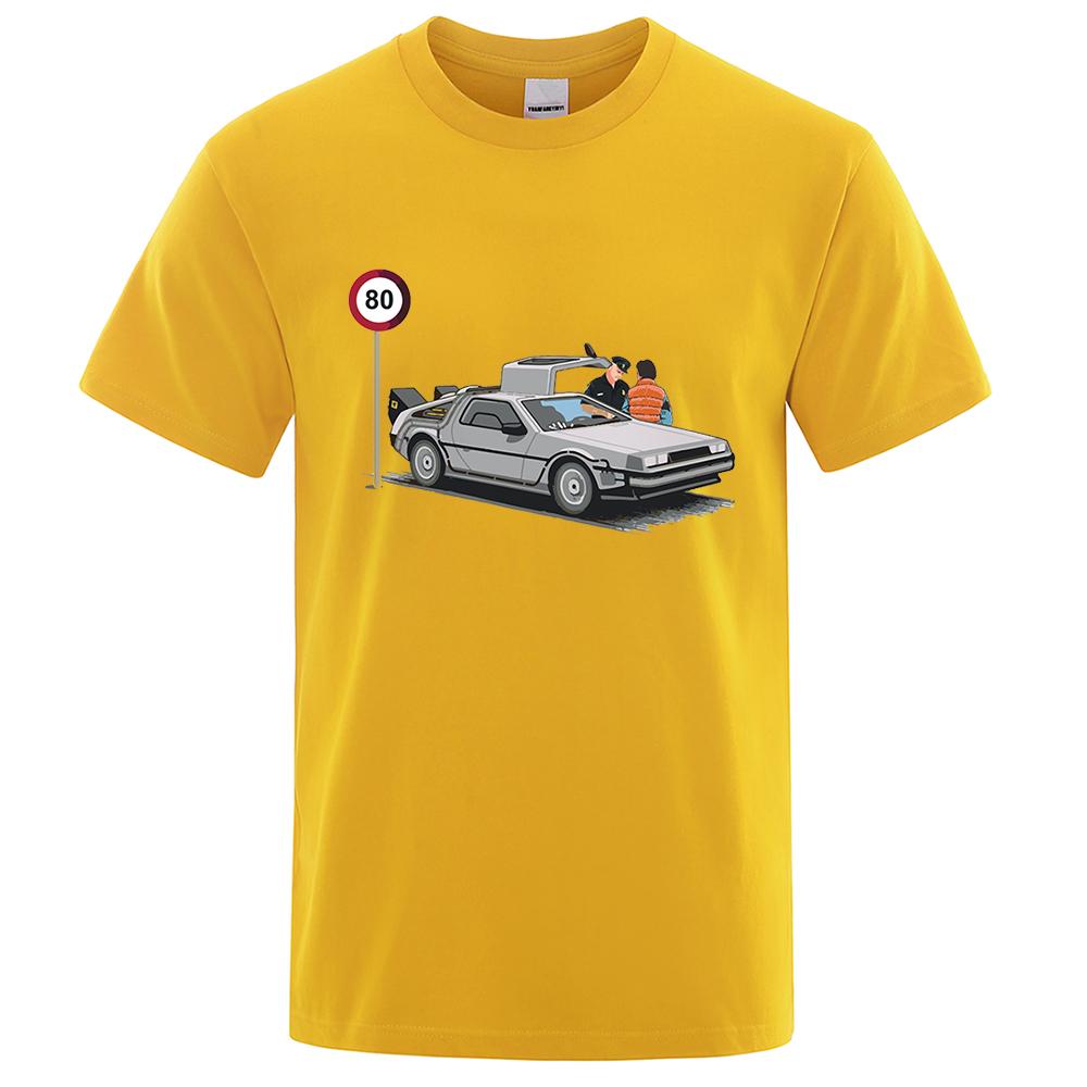 I Was Caught Speeding Tshirt Men Cotton Oversized T Shirt Summer Casual Clothes Breathable Sweat Tshirts Crewneck Oversized Tops
