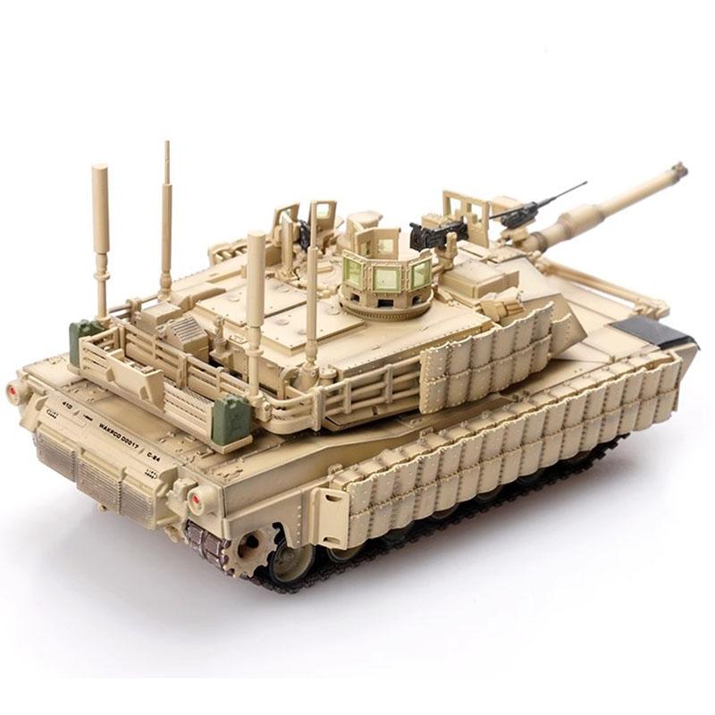 PANZERKAMPF Литье под давлением Оригинал 1:Масштаб 1:72 Модель танка M1A2 TUSKII Simulation Alloy Коллекция Декорация Игрушка Подарок Сувенир Дисплей