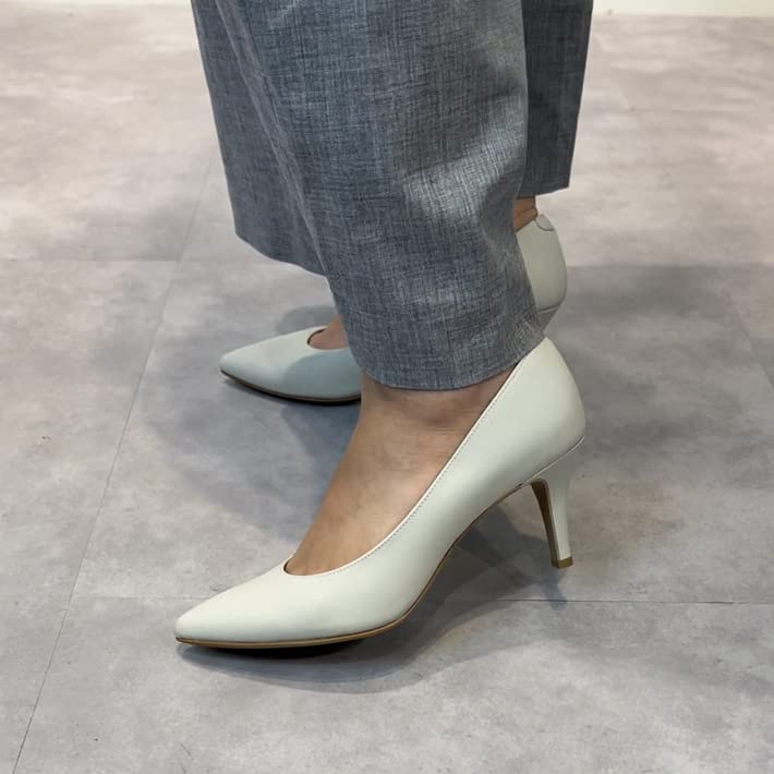 7 см Сделано в 187541900009 [Диана] Туфли-лодочки, каблук, Япония, Черный, 22,5 см,