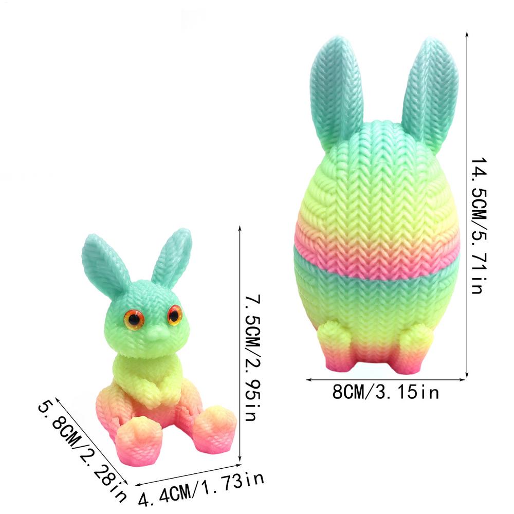 3D Printed Easter Eggs Easter Desktop Decor Classroom Prize Supplies For Bookcase Window Sill Bookshelf Display Cabinet Dressing