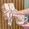 Give Girls Birthday Gifts, Cute Cartoon Ceramic Mugs, Souvenirs, Girlfriends, Practical and High-value Gift Boxes.
