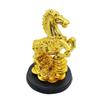 Exclusive Golden Polyresin Fengshui Victory Running Horse for Positive Energy Vibrations