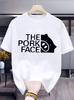 Fun Parody T-shirt Cute Pork Face Women's Comfortable Home Clothes Round Neck Unisex Daily Wear Funny Pig Cartoon Graphic Casual