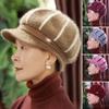 Keep Warm Knitted Hat Thickened Beanies Hat Casual Bonnet for Elderly