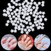 100/500pcs Material Package Flower Cute Resin Drill Nail Art Decoration Nail Beauty Rhinestones