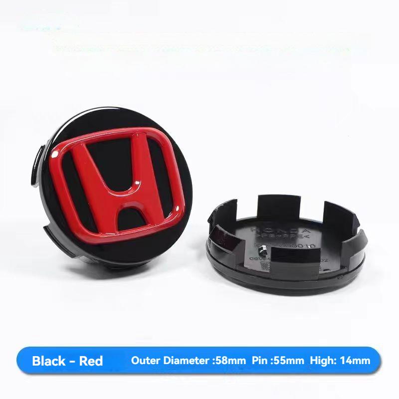 CPN1 4pcs 58mm Honda car wheel hub covers suitable for Honda Fit City Concept S1