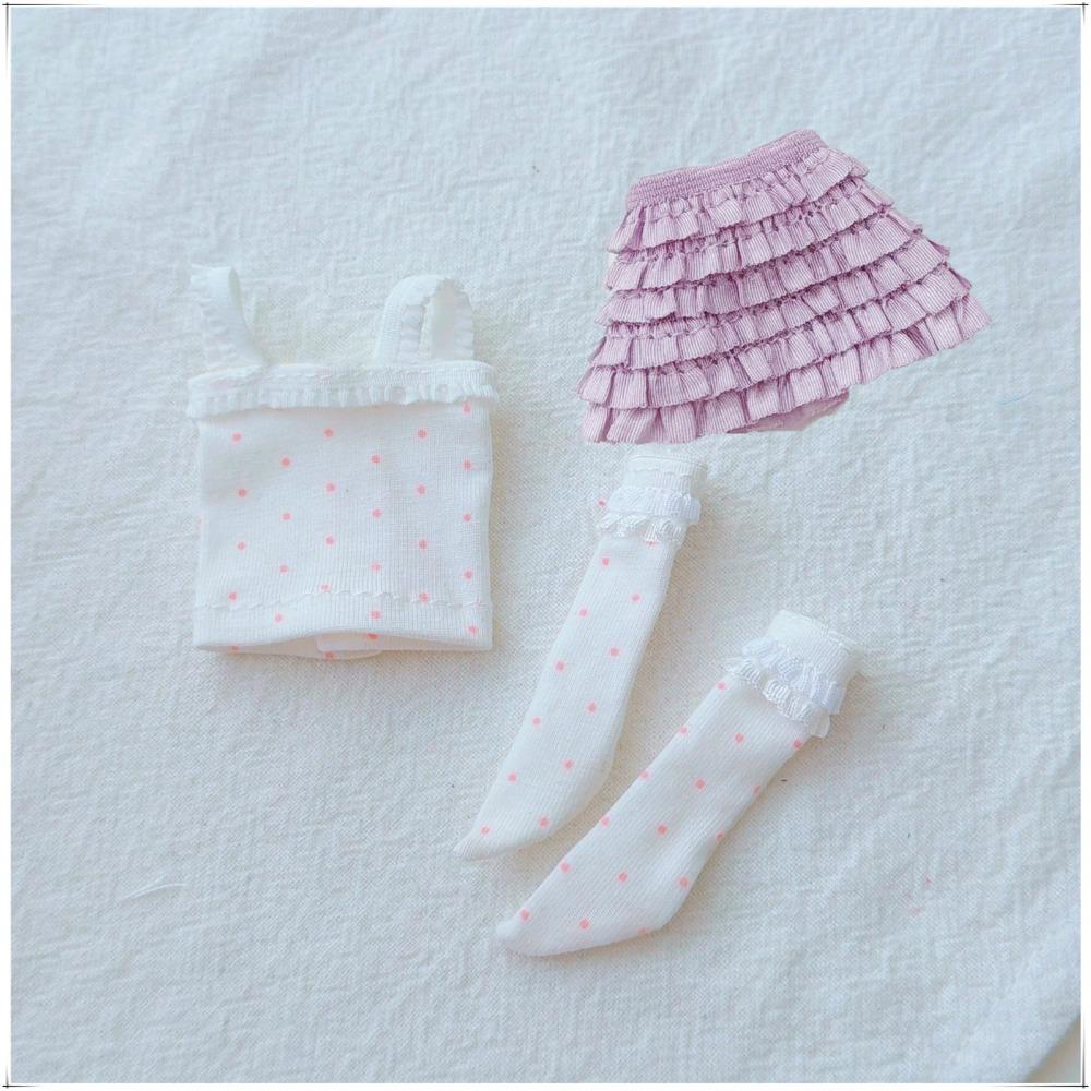with Socks Sling Shirt  for Blyth Doll/for 1/6 BJD Doll/Fit for OB24 OB22 Dolls