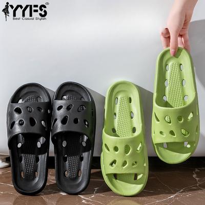 Женские летние шлепанцы на толстой подошве, уличная обувь: Высококачественные парные сандалии и сандалии для ванной.