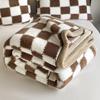 Luxurious Thick Half-Sided Plush Blanket for Autumn & Winter - Perfect for Sofa or Office Naps