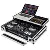 ODYSSEY DJ Controller Case for Pioneer Pioneer Flight Case with Bottom 1U Rack Space and Glide Platform FZGSPIDDJ8001 DDJ-800 DDJ-800