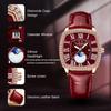Ladies' Light Luxury Diamond Inlaid Quartz Watch, Luminous Waterproof, Ladies' Simple Temperament, Fashionable Wristwatch