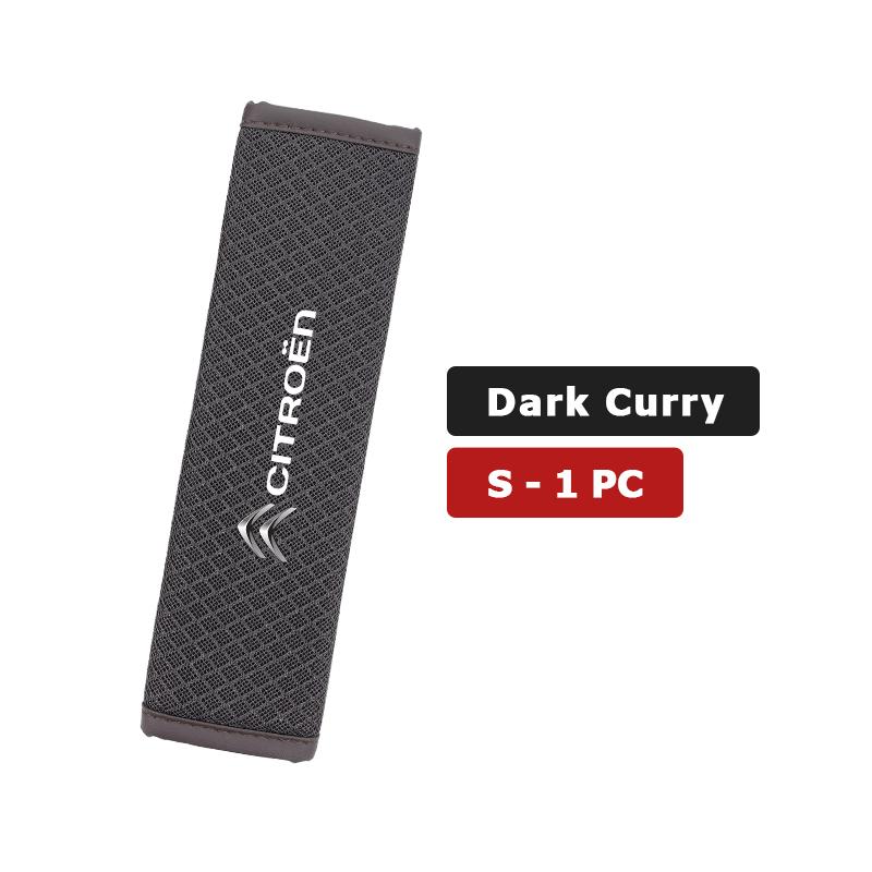 OCDK9 Car Seat Safety Belt Pad Ice Silk Shoulder Strap Shoulder Cover For Citroen C4 C3 C5 C1 C2 C6 C4L DS3 DS4 Berlingo Picasso