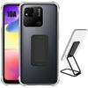 Чехол - Xiaomi - Redmi 10A/9C - Силиконовый Тонкий - Прозрачный - Складная Подставка
