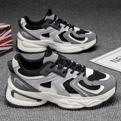 Летняя мужская обувь дышащая сетчатая спортивная обувь мужская трендовая универсальная платформа повседневная обувь модная обувь