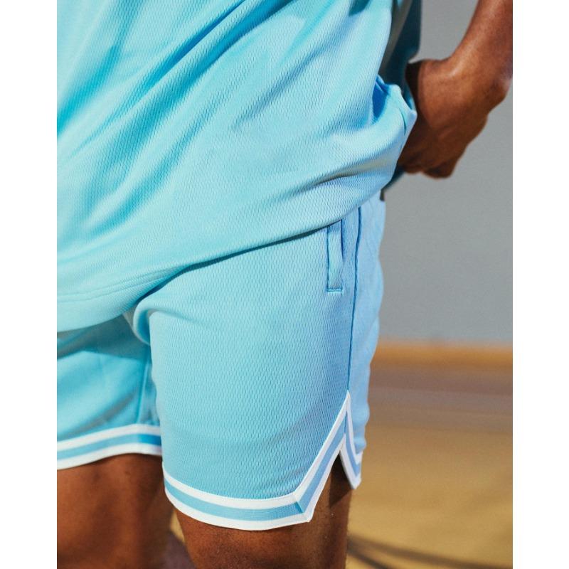 Мужские шорты для фитнеса, спорта, отдыха, сетчатые дышащие шорты, мужские брюки длиной пять четвертей, шорты мужские