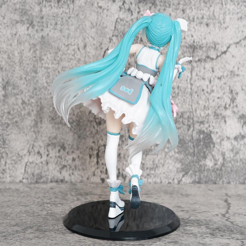 Фигурки Kawaii Купальник Vocaloid ПВХ Коллекционная модель Игрушки Подарок Девочке
