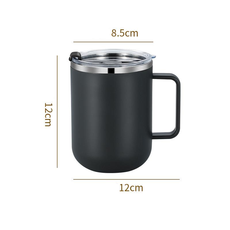304 Нержавеющая сталь кружка для кофе термоизолированная с крышкой герметичные чайные чашки для офиса бытовая кухонная посуда для питья