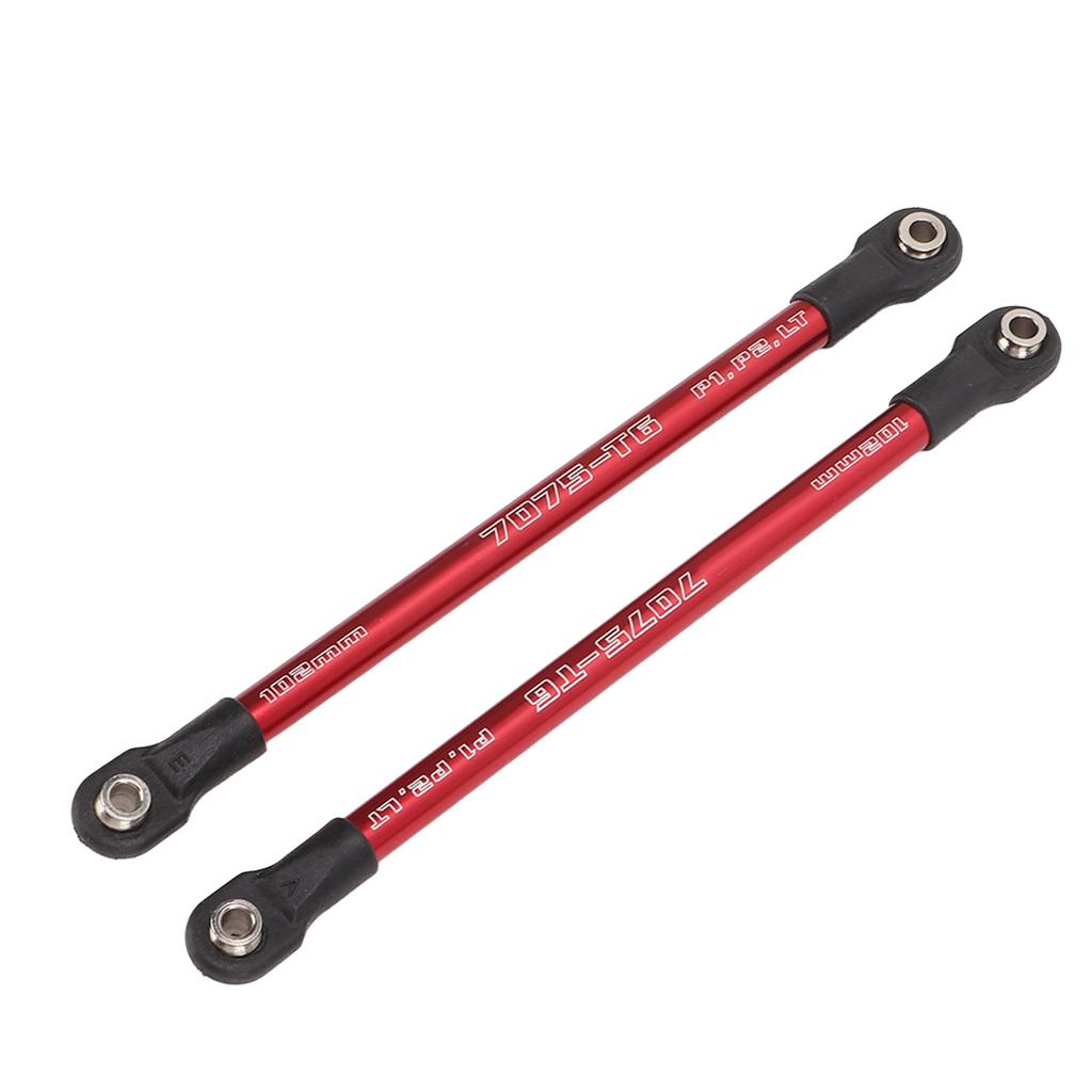 2Pcs Aluminum Pushrods RC Car Push Rod for Traxxas E Revo Summit Revo 1 10 Remore Control Car