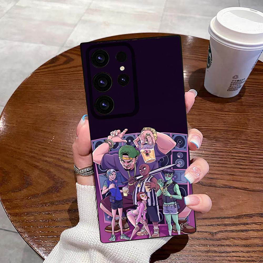 GorillazS Band Phone Case For Samsung S25 Edge S24 S23 S22 S21 S20 Ultra Plus Fe Galaxy A54 A53 A34 A25 A16 Silicon Cover