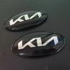 AAOB1 for KIA KN Sportage K2 K3 K5 Sorento RIO Senda Forte Seltos Optima Niro Soul Ceed Car Front Hood Emblem Tail Trunk Badge Sticker