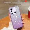 Infinix HOT 50/NOTE 12/ZERO 30 Phone Case - Gradient Glitter Silicone Electroplated Spark 10C