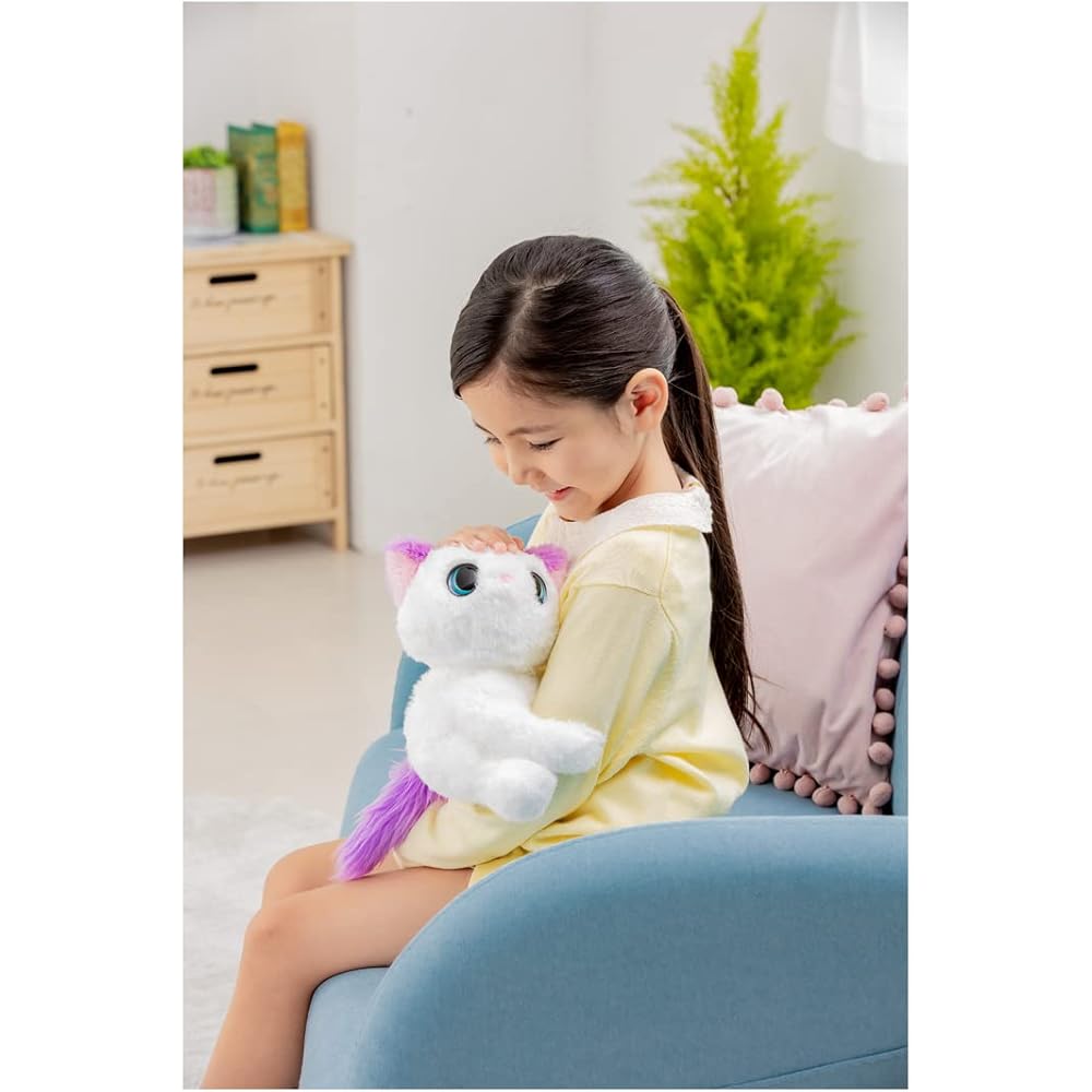 Takara Tomy Cute Cuddly Kitten Plush Toy Soft and Adorable Stuffed Animal
