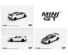 Sunrich MINI GT Nissan Nismo 2024 Brilliant White Pearl Готовая модель 1/64 GT-R (Левый руль) MGT01045-BL