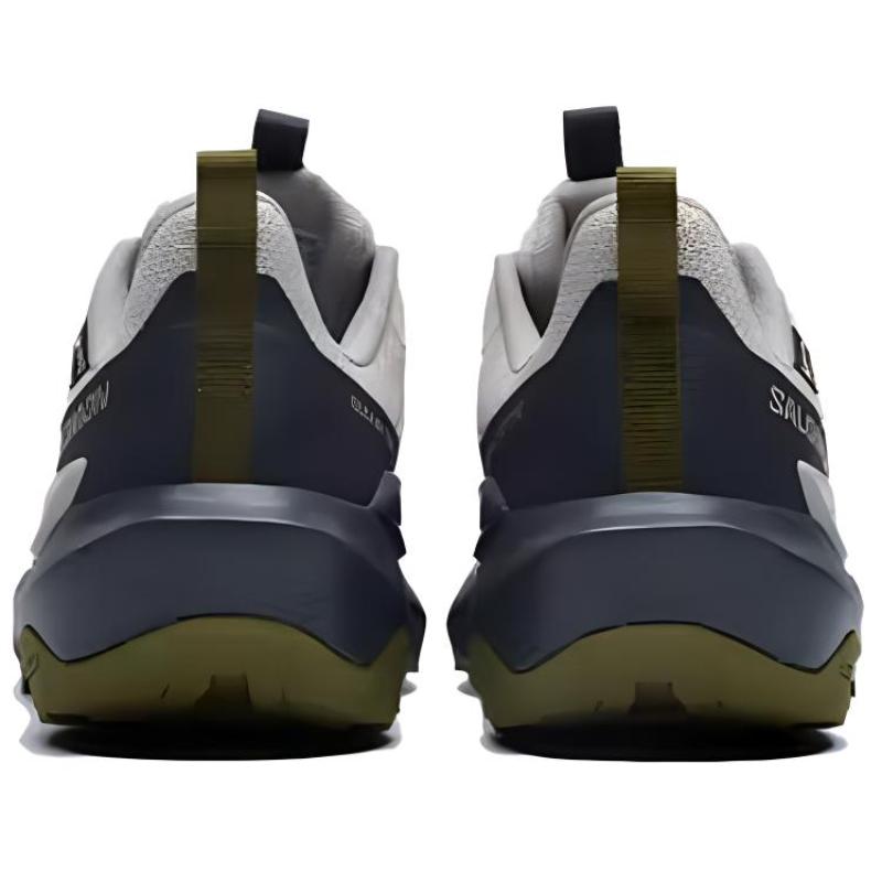SALOMON Кроссовки для треккинга Elixir ACTIV GTX с противоскользящей и износостойкой подошвой, низкие, женские, Белый Серый Черный, 476916