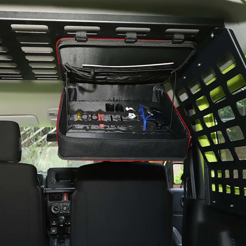 Сумка-органайзер для багажника автомобиля, задняя дверь, подходит для Jeep Wrangler JK/JL, 4-дверная версия для Suzuki Jimny, 2019, для уборки и уборки
