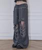 Спортивные штаны Chelikwili Damage Stud Jogger Pt - Стирка Уголь