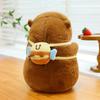 New Internet Celebrity 8-inch Capybara Doll Kapibara Plush Toy Girl Children's Birthday Gift Doll