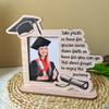 Rustic Graduation Photo Frame Vintage Picture Display Stand  Bedroom Office Living Room