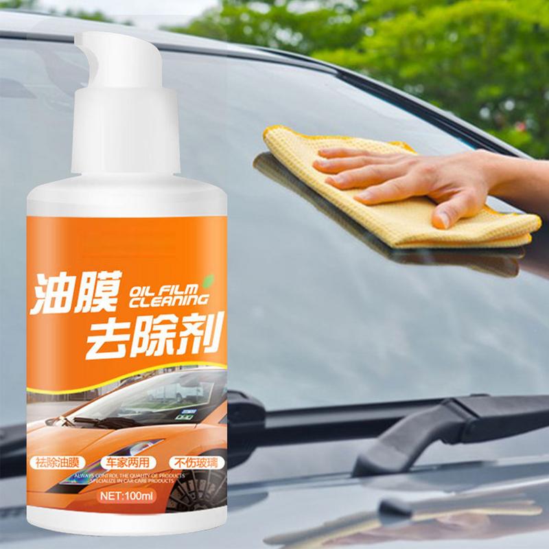 Очиститель масляной пленки на лобовом стекле автомобиля Очиститель масляной пленки на автомобильном стекле Крем для чистки автомобильных стекол Средство для удаления пятен от воды и автомобильных стекол