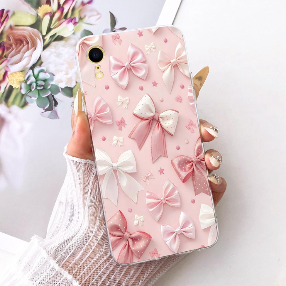 Phone Casing For iPhone XR Cover Fashion Cartoon Cute Funny Painted Silicone Case A2107 A2108 A2105 A2106 A1984