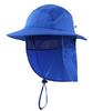 Premium Polyester Bucket Hat Outdoor UPF 50+ Sun Hat Wide Brim Mesh Fishing Hat With Neck Flap Quick Drying