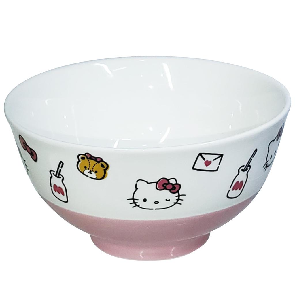 Миска Sanrio Hello Kitty Пушистая розовая Hello Kitty Pink Sanrio Goods Посуда
