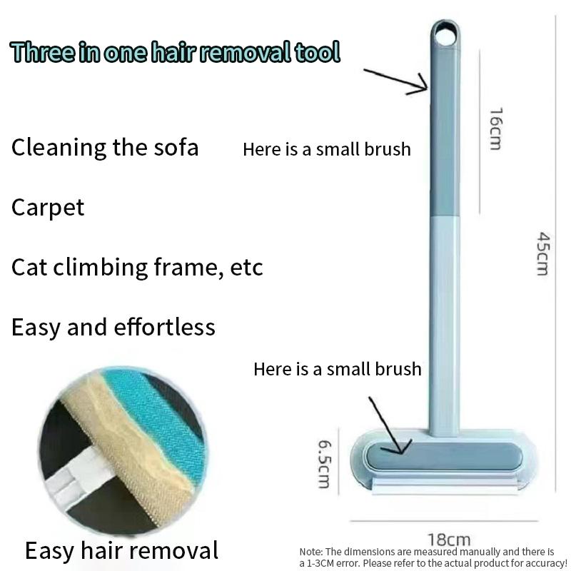Multi-function Brusher Pet Cat Hair Remover Brush Manual Lint Dog Hair Cleaner Remover Carpet Bed Hair Tools Pet Supplies