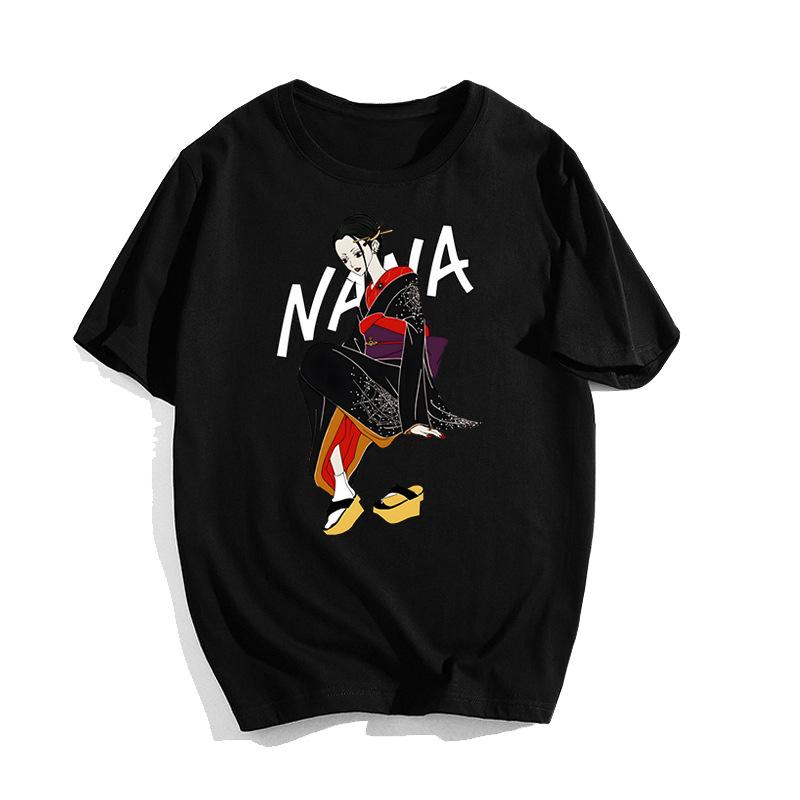 Osaki Nana Classic Japanese Anime Retro Rock Style Anime T-Shirt Cotton Graphic Tee Unisex Unisex Summer Streetwear