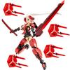 Kotobukiya Frame Arms Girl & Weapon Set Jinrai Ver. Height Approx. 150mm Non-scale Plastic Model