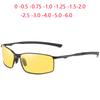 0 -0.5 -0.75 До -6.0 Спортивные антибликовые квадратные солнцезащитные очки для близорукости мужские поляризованные модные для вождения рецептурные солнцезащитные очки для мужчин