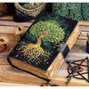 Leather Journal Tree of Life - Leather Notebooks For Women -  Journal For Sketches Book Book Blank Spell Book