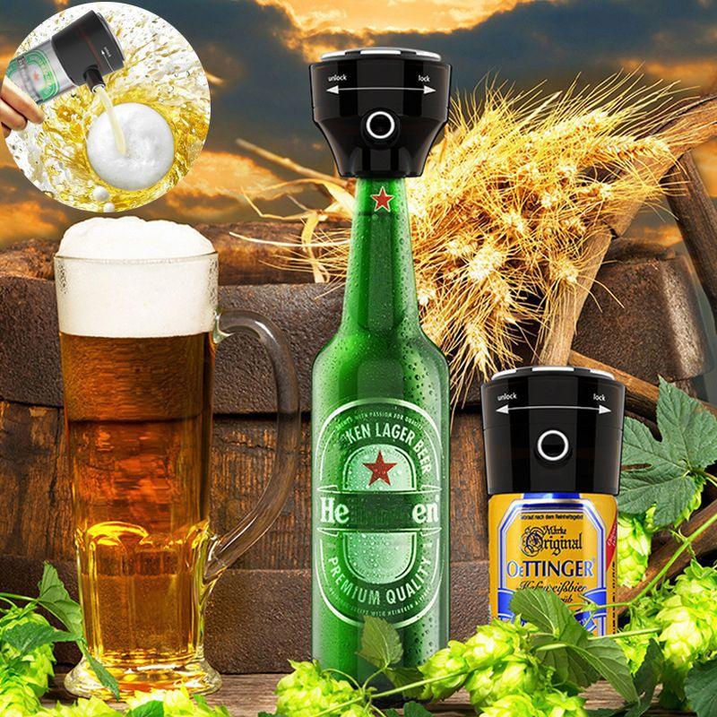 2024 бытовой мини электрический ультразвуковой барботер стеклянная банка бутылка пива для красного вина портативный аэратор для вина