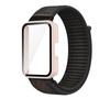 Чехол для ПК + Нейлоновый ремешок для Samsung Galaxy Fit 3 Комплект из двух частей Сменная защитная оболочка для Galaxy Fit 3 Дышащий ремешок для часов