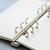 Refillable Accessory Notepad Ring Binder Binder Clip Loose-leaf File Folder Notebook Binding Hoops
