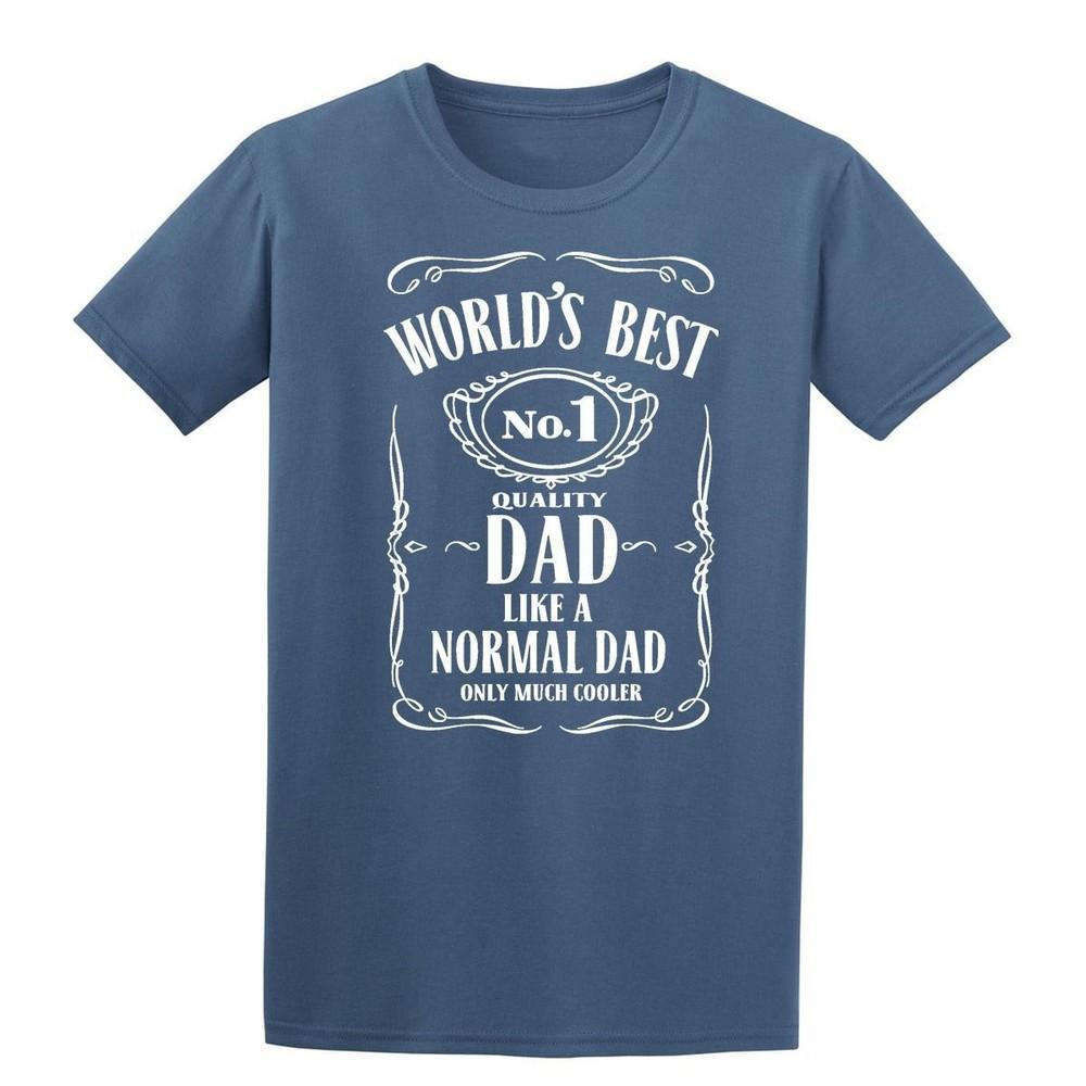 Worlds Best Dad No1 Unisexs Tshirt Gift For Dad Fathers Day Present Tshirt Top