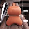 Car Neck Pillow Ergonomic Breathable Car Headrest Neck Cushion with Elastic Strap Adjustable Cervical