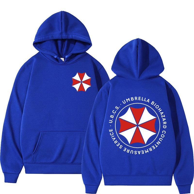 Логотип Umbrella Corporation Графический Худи Хит Resident Evil Пуловеры Толстовка Мужская Одежда Мода Винтаж Крутая Худи Унисекс